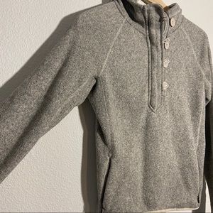 Small Northface sweatshirt with hood
